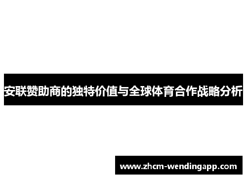 安联赞助商的独特价值与全球体育合作战略分析 安联赞助商的独特价值与全球体育合作战略分析